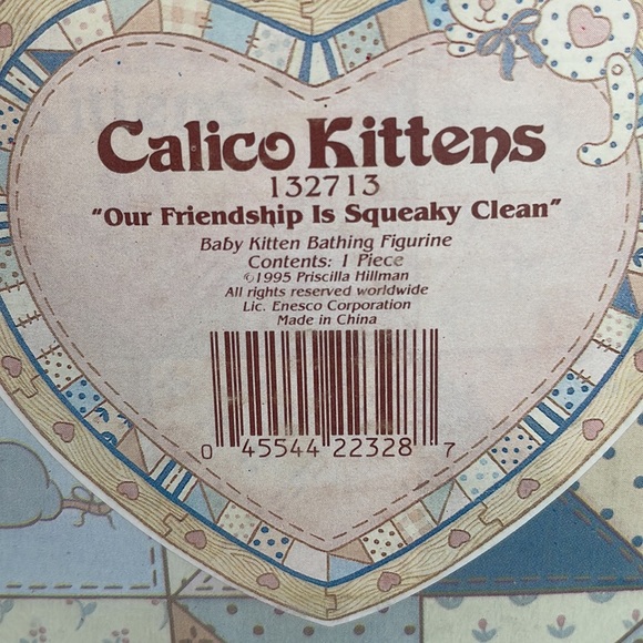 Calico Kittens “Our Friendship is Squeaky Clean” - Picture 3 of 3